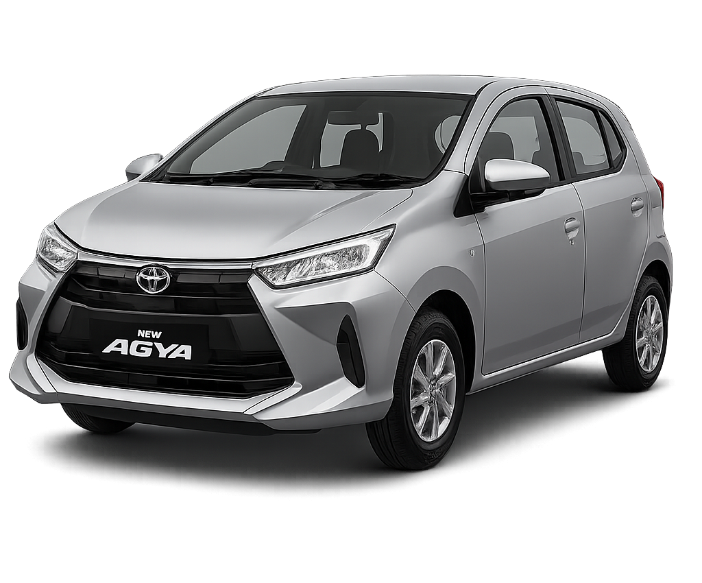 New Toyota Agya (No BG) - Kuta Rent Cars