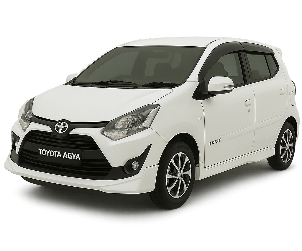 Toyota Agya (No BG) - Kuta Rent Cars