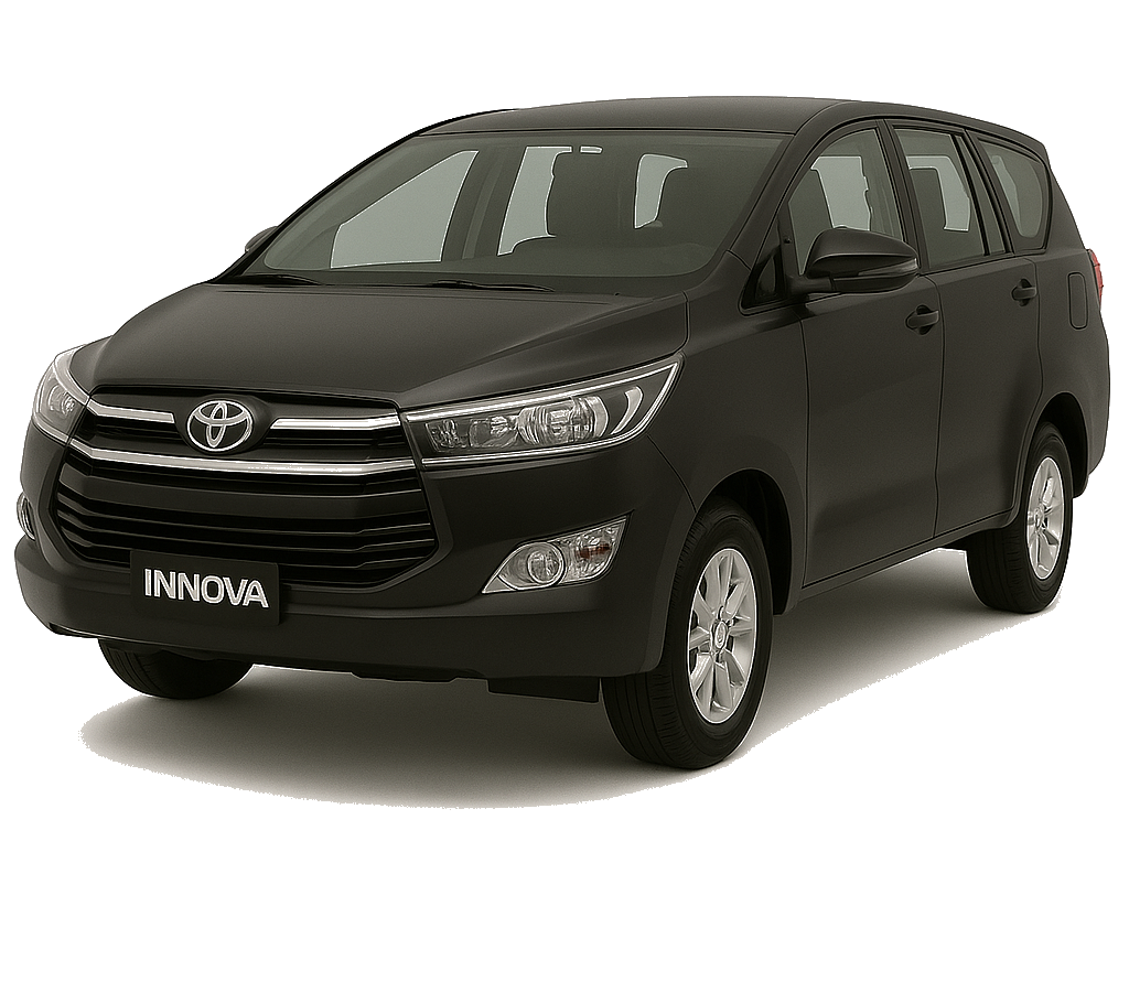 Toyota Innova Reborn (White BG) - Kuta Rent Cars