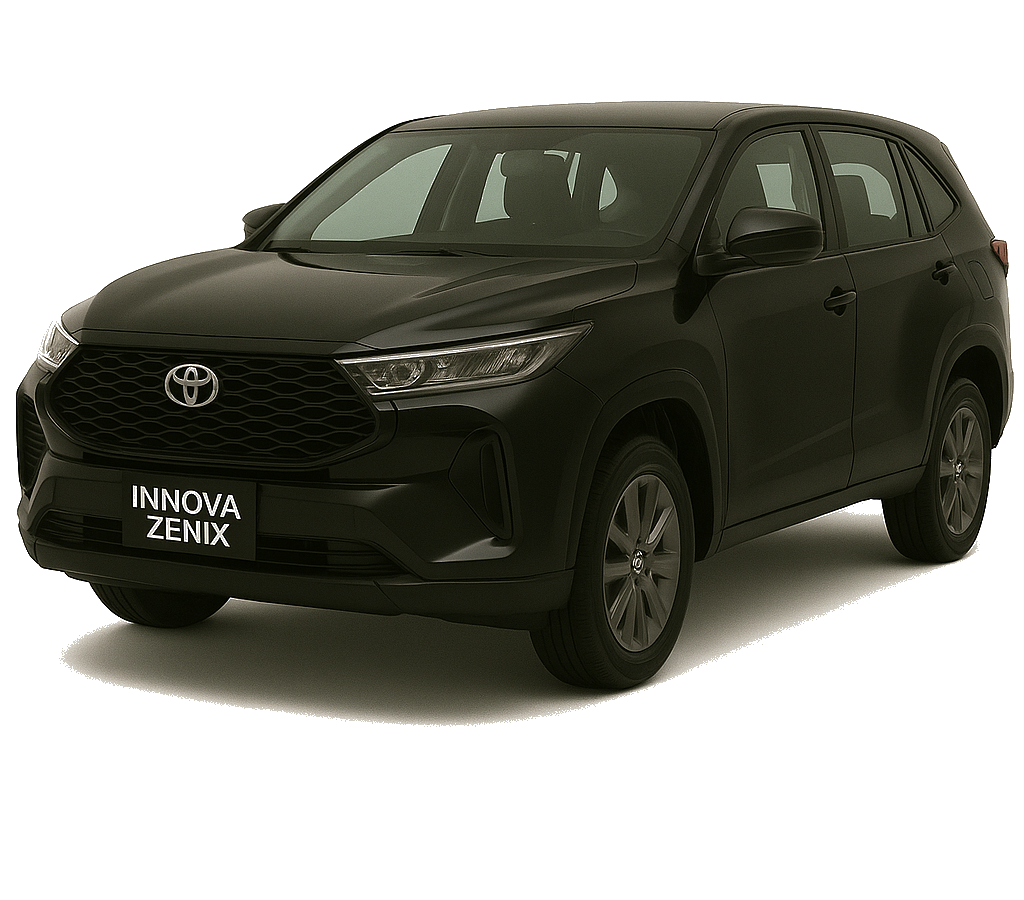 Toyota Innova Zenix (White BG) - Kuta Rent Cars